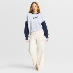 Detroit Tigers Nike Women's Oversized High Hip Fleece Sweatshirt | MLB Near me