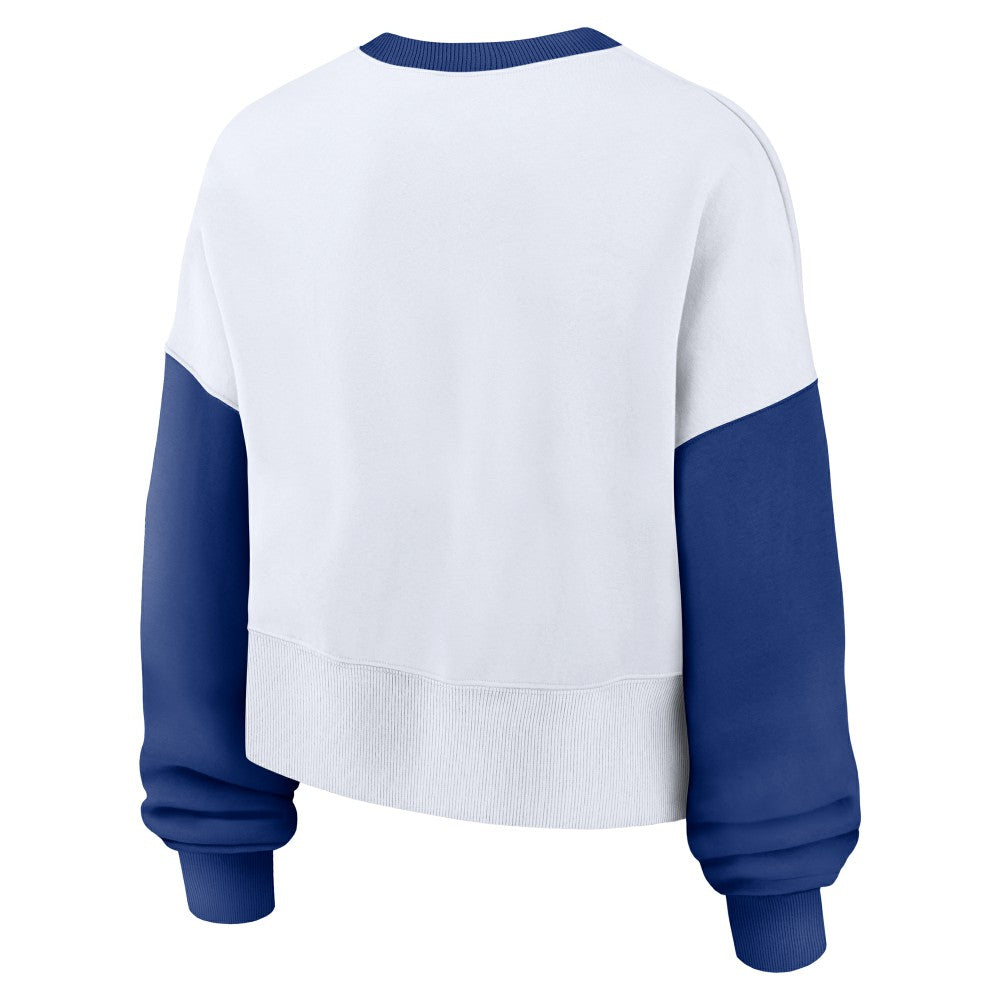 Los Angeles Dodgers Nike Women's Oversized High Hip Fleece Sweatshirt | MLB Near me