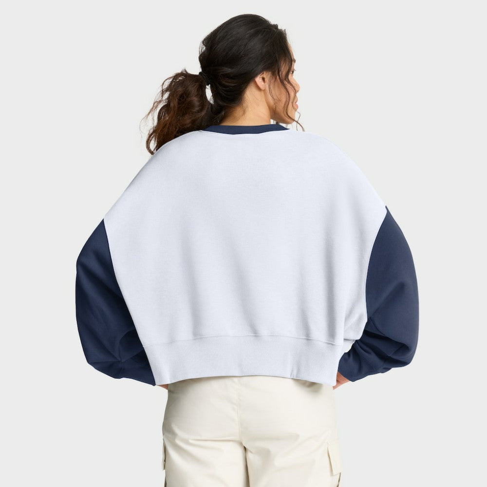 Milwaukee Brewers Nike Women's Oversized High Hip Fleece Sweatshirt | MLB Sale