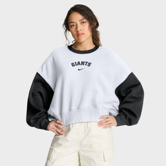 San Francisco Giants Nike Women's Oversized High Hip Fleece Sweatshirt | MLB On Sale