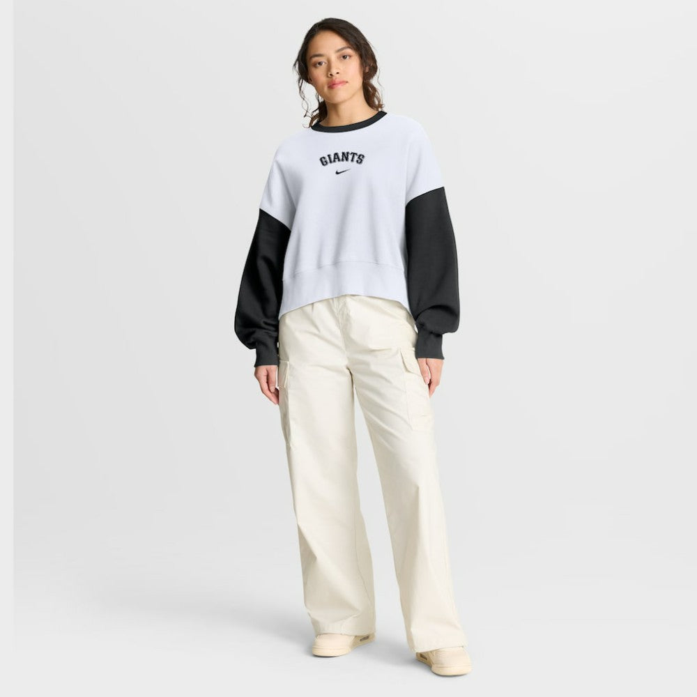 San Francisco Giants Nike Women's Oversized High Hip Fleece Sweatshirt | MLB On Sale