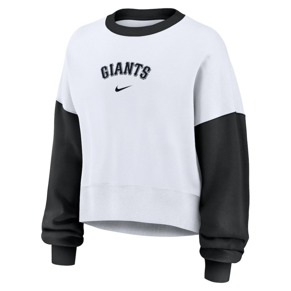San Francisco Giants Nike Women's Oversized High Hip Fleece Sweatshirt | MLB On Sale