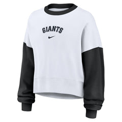 San Francisco Giants Nike Women's Oversized High Hip Fleece Sweatshirt | MLB On Sale