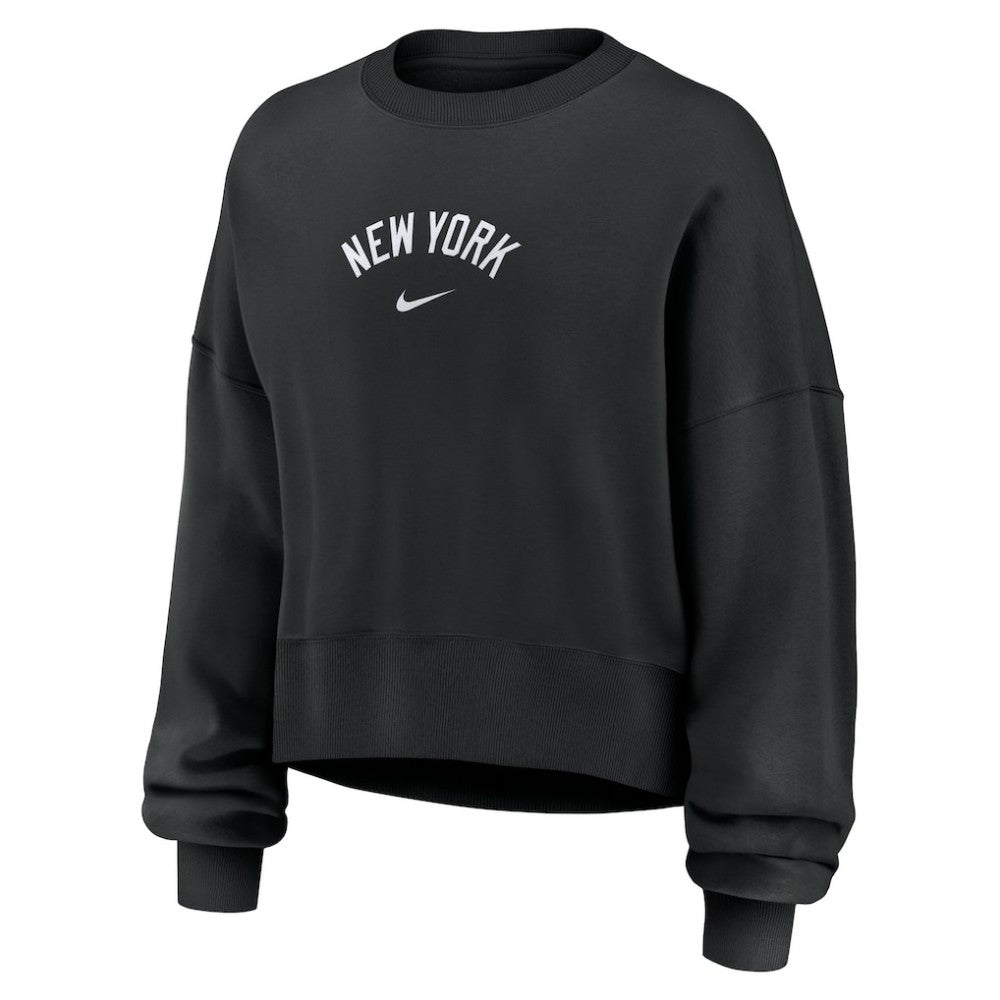 New York Yankees Nike Women's Oversized Primetime Sweatshirt | MLB Online