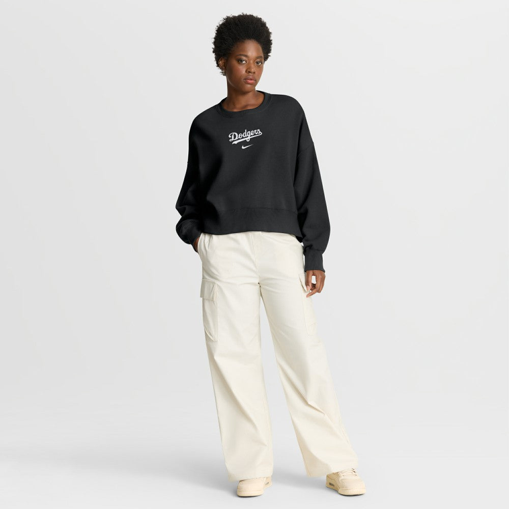 Los Angeles Dodgers Nike Women's Oversized Primetime Sweatshirt | MLB Online