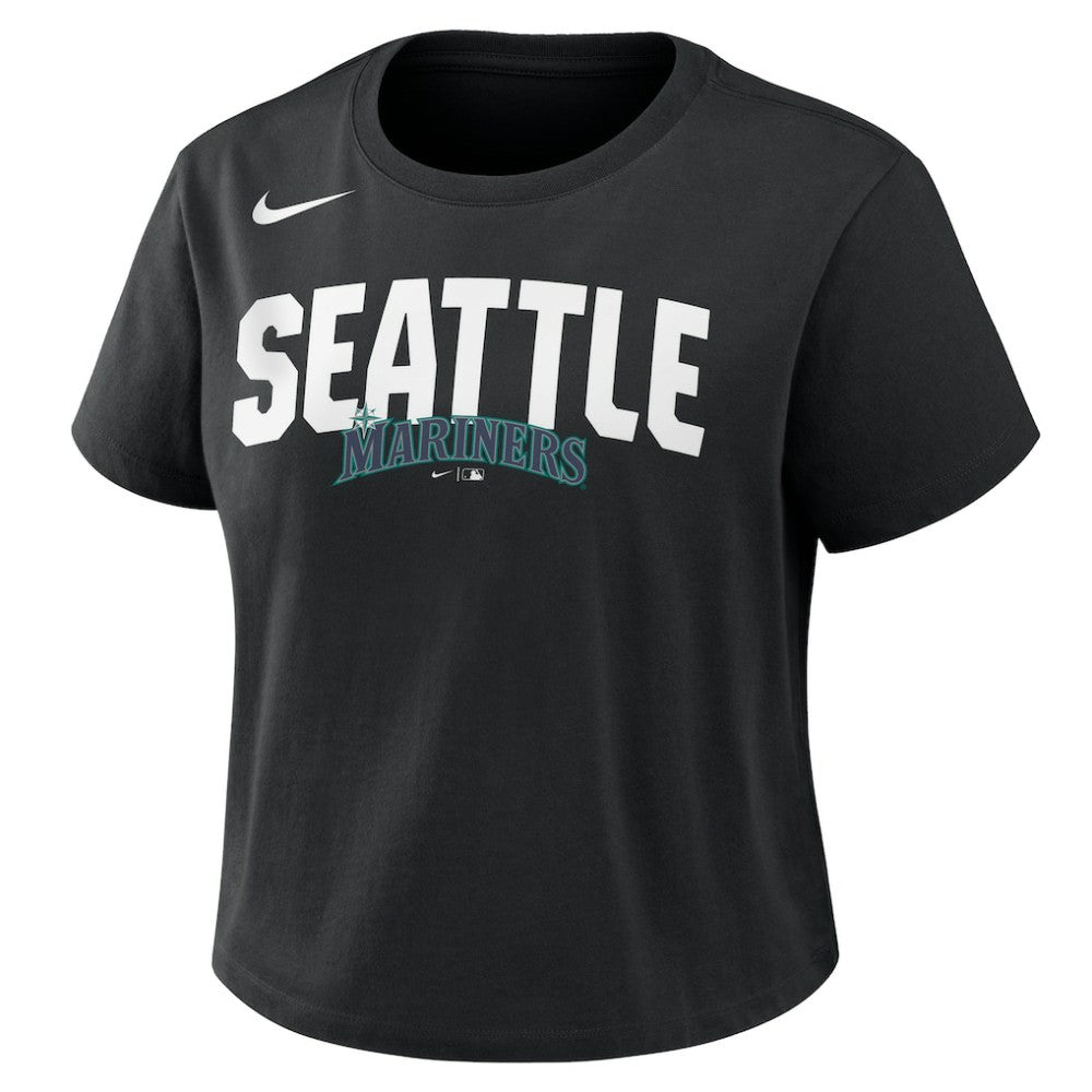 Seattle Mariners Nike Women's Mod Cropped T-Shirt | MLB Discount