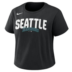 Seattle Mariners Nike Women's Mod Cropped T-Shirt | MLB Discount