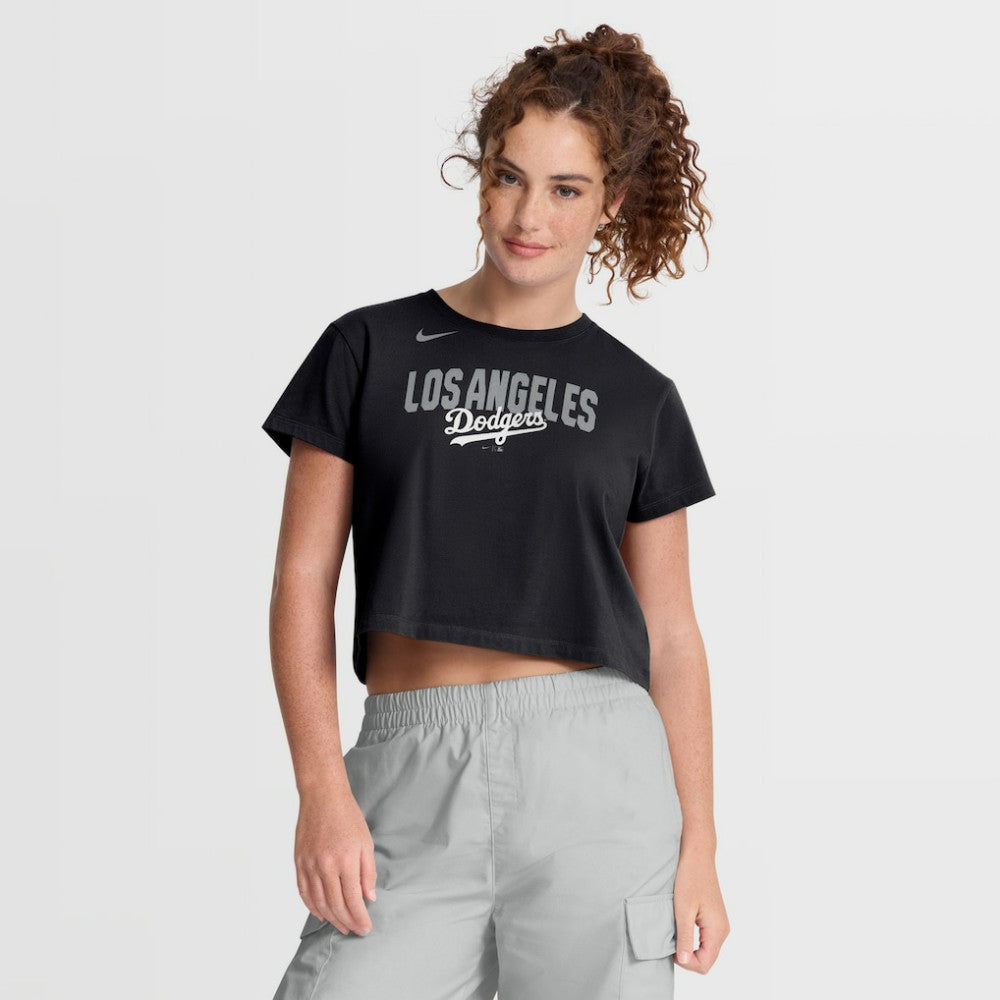 Los Angeles Dodgers Nike Women's Mod Cropped T-Shirt | MLB Online