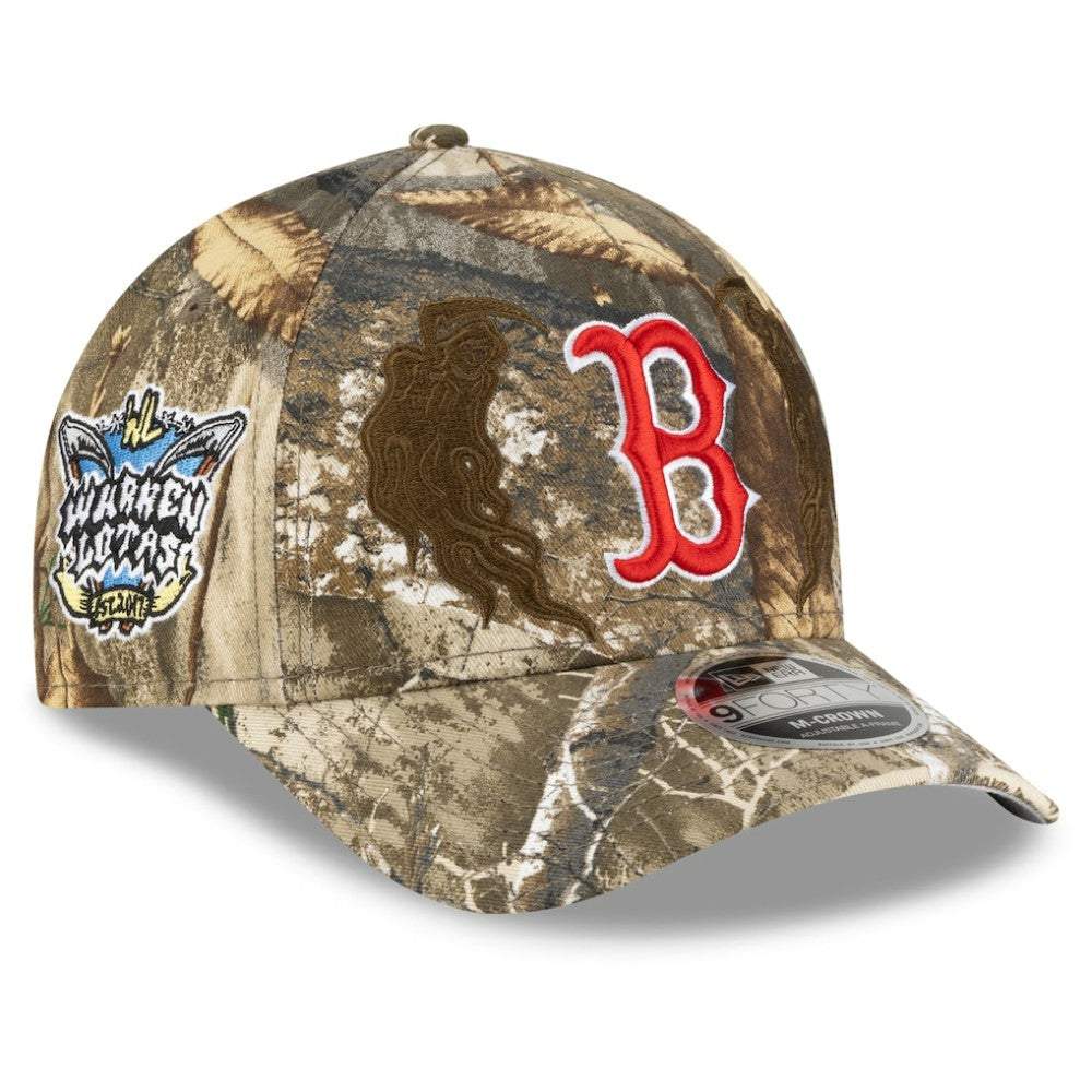 Boston Red Sox New Era x Warren Lotas Realtree 9FORTY A-Frame M-Crown Adjustable Hat | MLB US