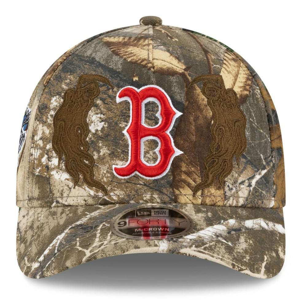 Boston Red Sox New Era x Warren Lotas Realtree 9FORTY A-Frame M-Crown Adjustable Hat | MLB US