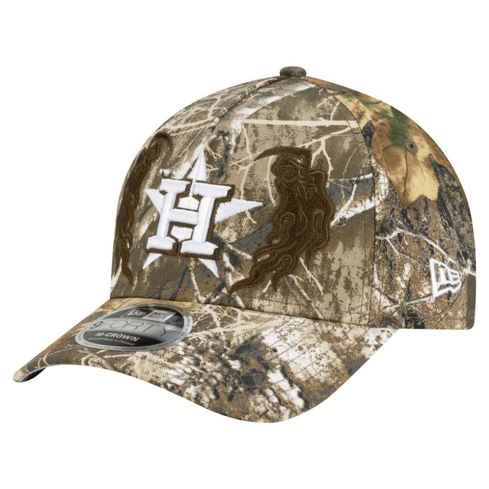 Houston Astros New Era x Warren Lotas Realtree 9FORTY M-Crown A-Frame Adjustable Hat | MLB US