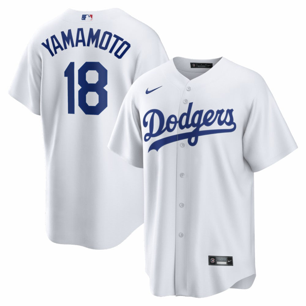 Yoshinobu Yamamoto Los Angeles Dodgers Nike Home Replica Jersey | MLB US
