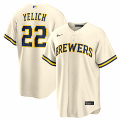 Christian Yelich Milwaukee Brewers Nike Home Replica Jersey | MLB Near me