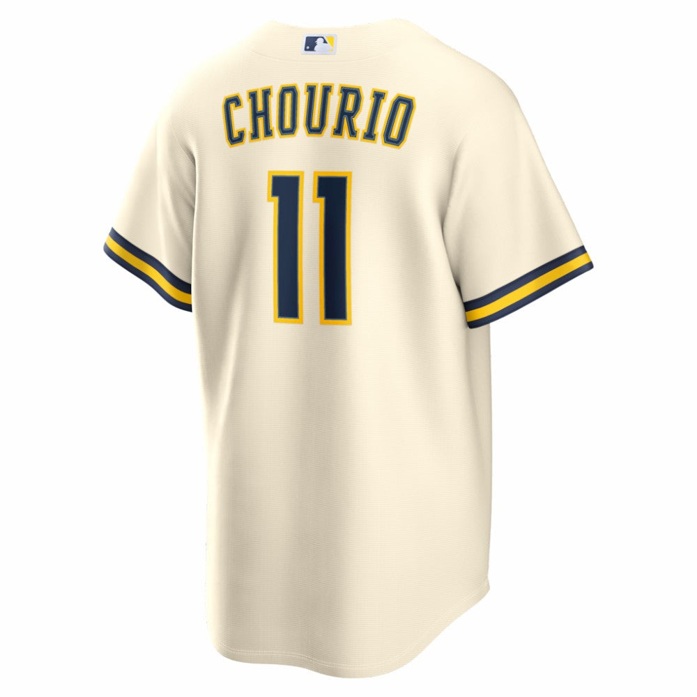 Jackson Chourio Milwaukee Brewers Nike Home Replica Jersey | MLB Sale