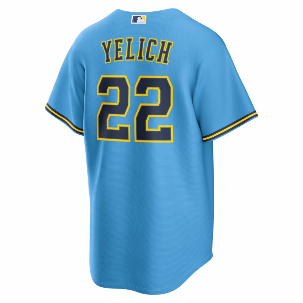 Christian Yelich Milwaukee Brewers Nike Road Replica Jersey | MLB On Sale