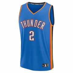 Shai Gilgeous-Alexander Oklahoma City Thunder Fast Break Replica Player Jersey Discount