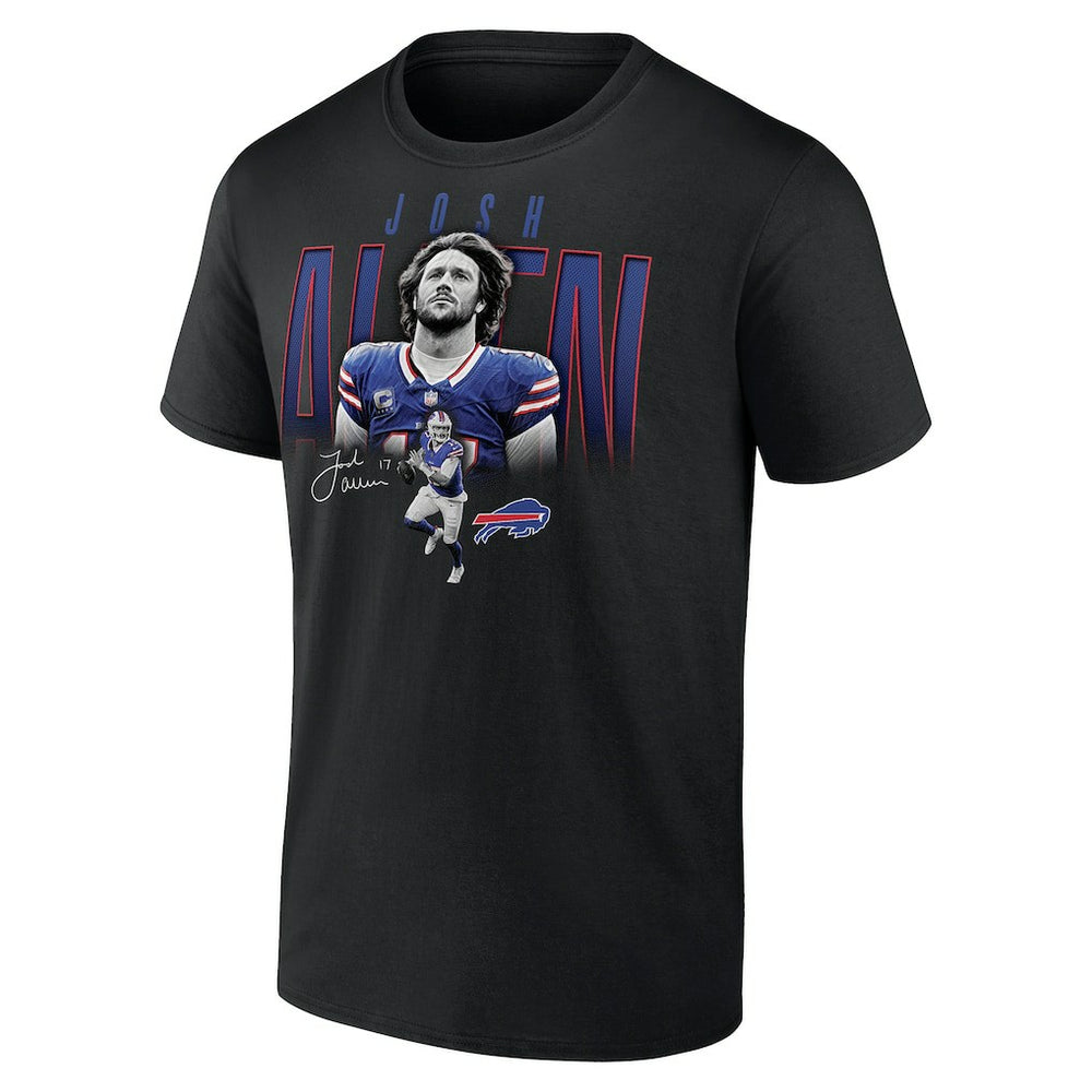 Buffalo Bills  Josh Allen  Humble Shadow Player T-Shirt