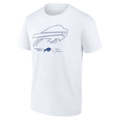 Buffalo Bills  Josh Allen  Tonal Name & Number T-Shirt