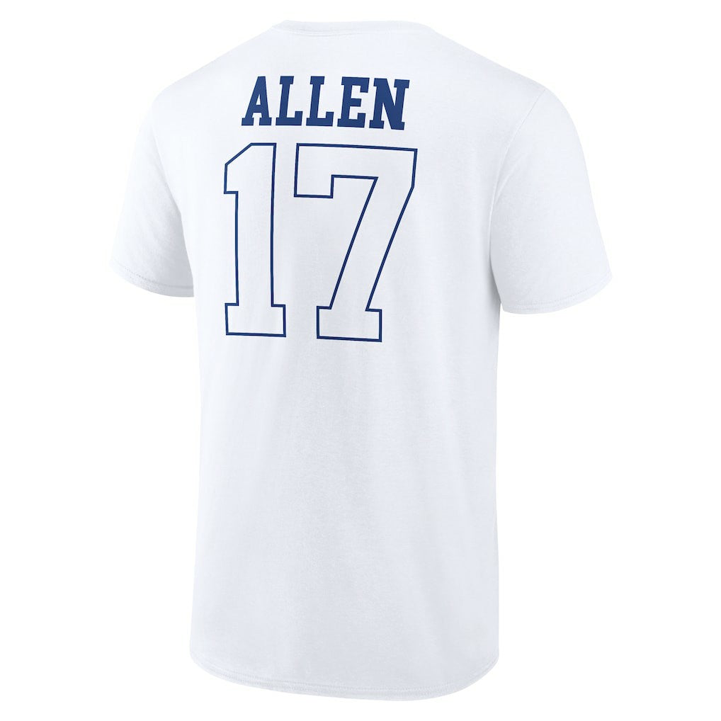 Buffalo Bills  Josh Allen  Tonal Name & Number T-Shirt