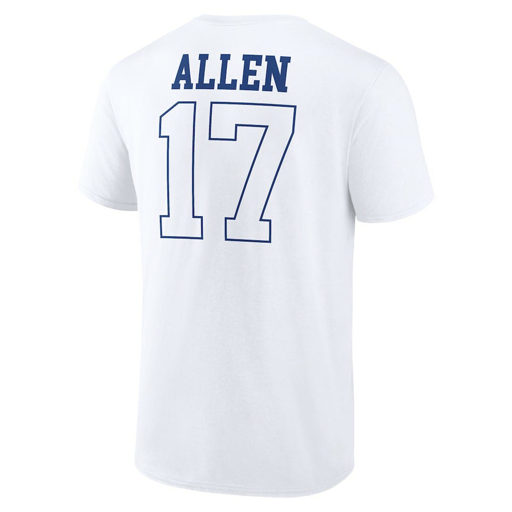 Buffalo Bills  Josh Allen  Tonal Name & Number T-Shirt