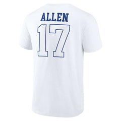 Buffalo Bills  Josh Allen  Tonal Name & Number T-Shirt