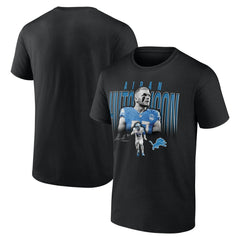 Detroit Lions  Aidan Hutchinson  Humble Shadow Player T-Shirt