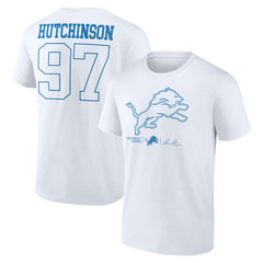 Detroit Lions  Aidan Hutchinson  Tonal Name & Number T-Shirt