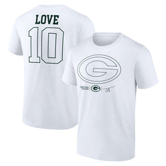Green Bay Packers  Jordan Love  Tonal Name & Number T-Shirt