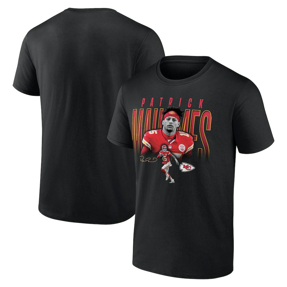 Kansas City Chiefs  Patrick Mahomes  Humble Shadow Player T-Shirt