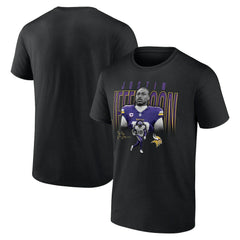 Minnesota Vikings  Justin Jefferson  Humble Shadow Player T-Shirt