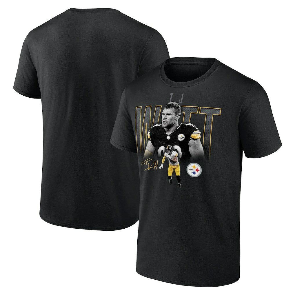 Pittsburgh Steelers  T.J. Watt  Humble Shadow Player T-Shirt