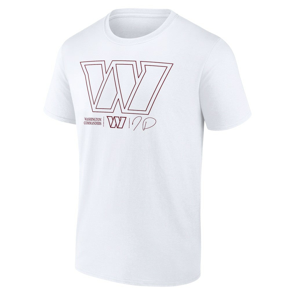 Washington Commanders  Jayden Daniels  Tonal Name & Number T-Shirt