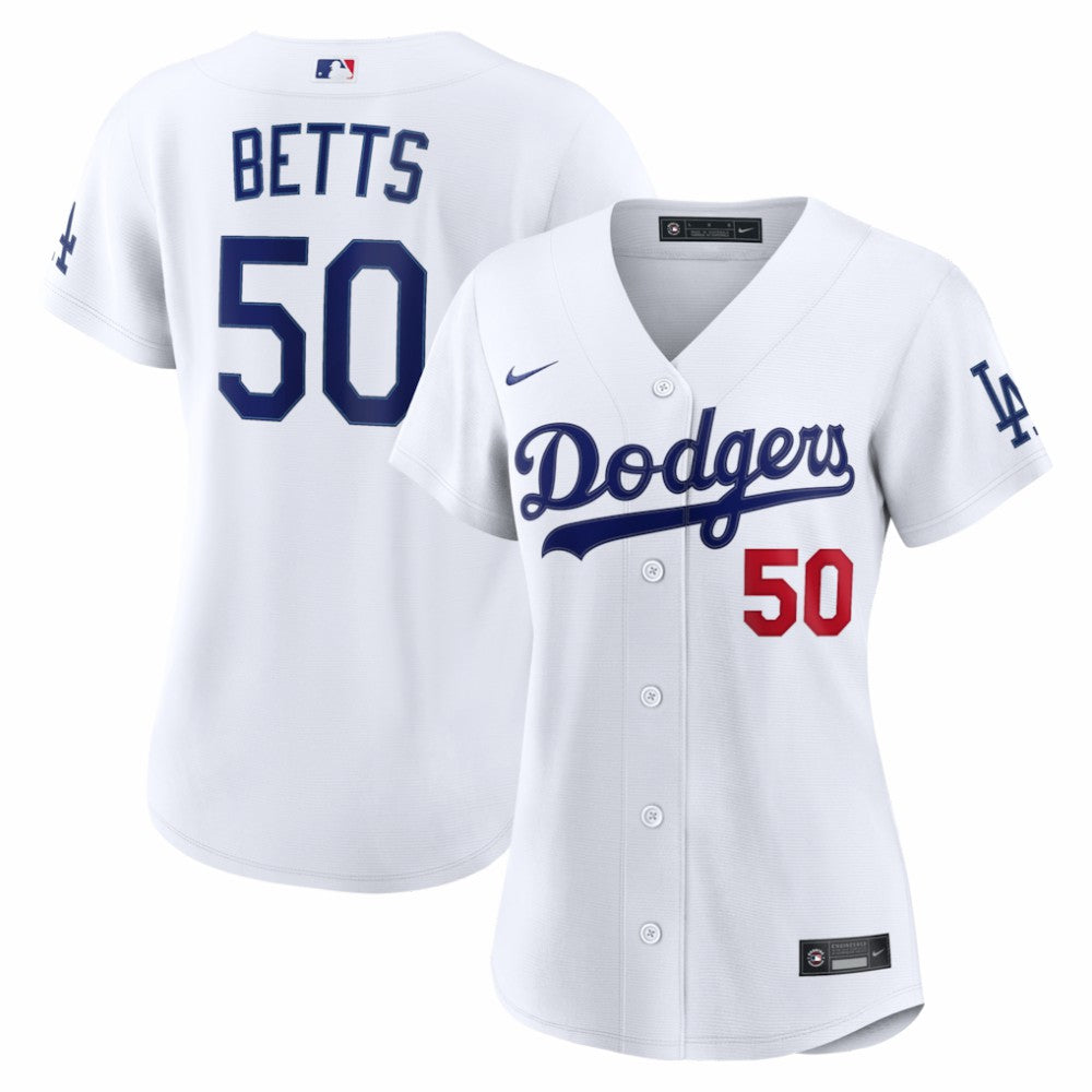 Mookie Betts Los Angeles Dodgers Nike Women's Home Stadium Jersey | MLB Discount