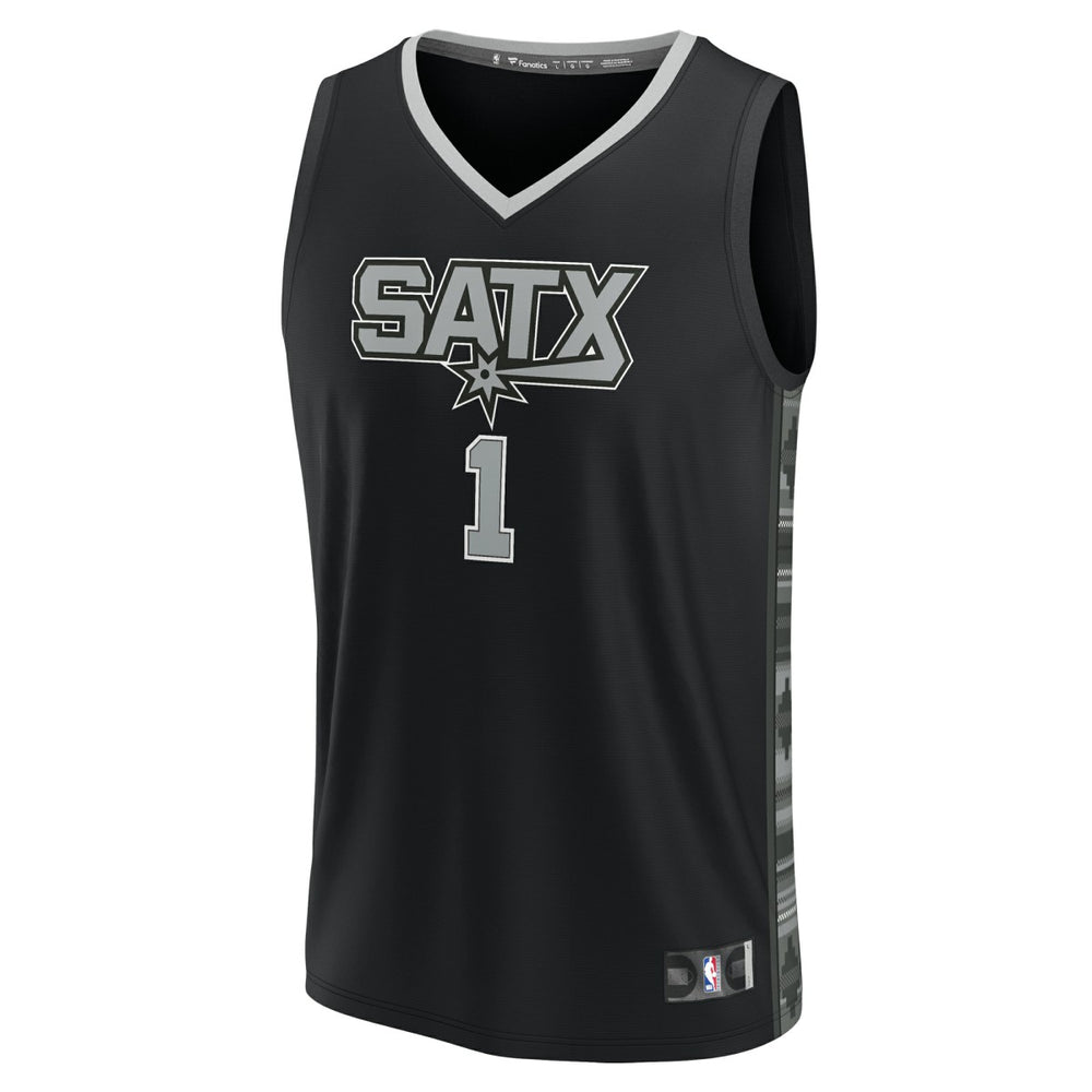 Victor Wembanyama San Antonio Spurs Fast Break Replica Player Jersey Outlet