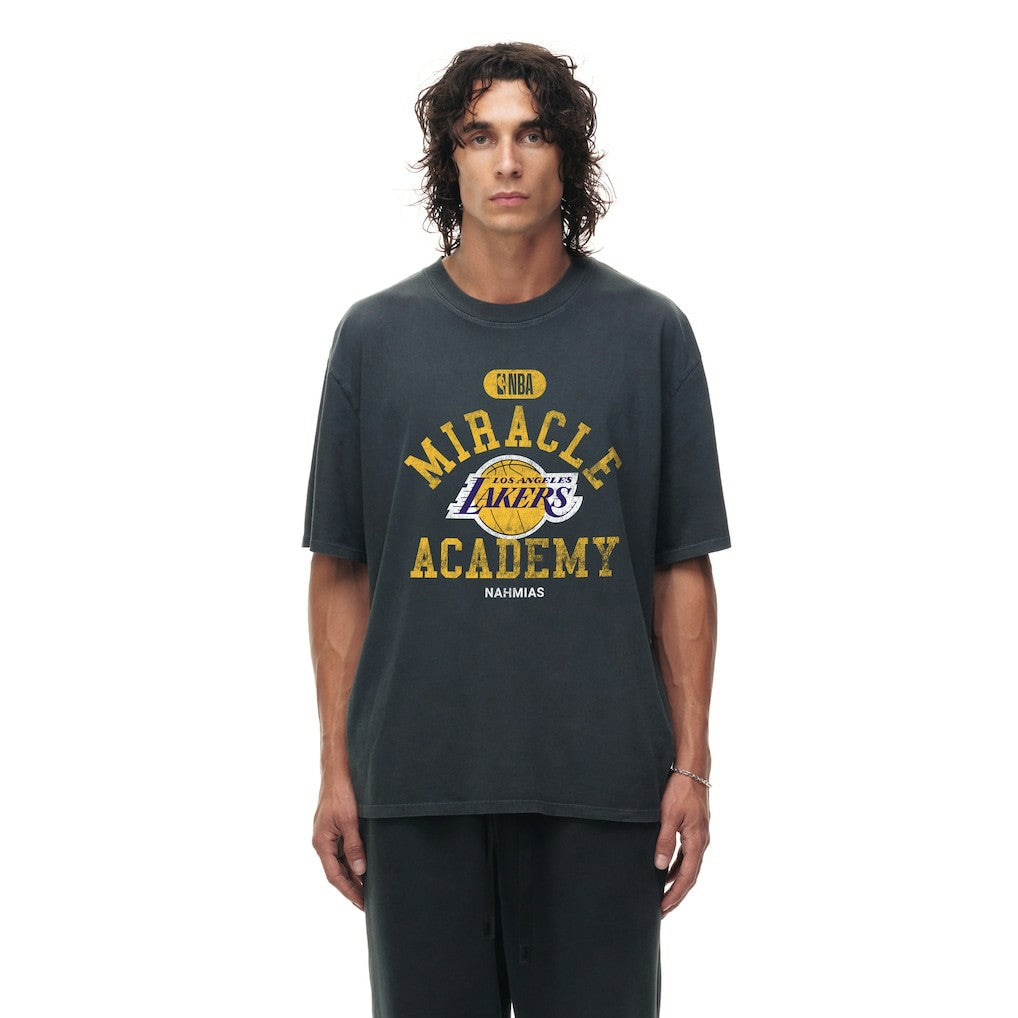Los Angeles Lakers Unisex Miracle Academy x NBA Collection Vintage Boxy T-shirt Online