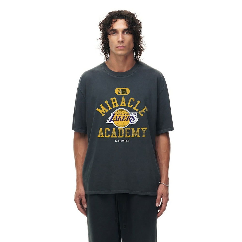 Los Angeles Lakers Unisex Miracle Academy x NBA Collection Vintage Boxy T-shirt Online