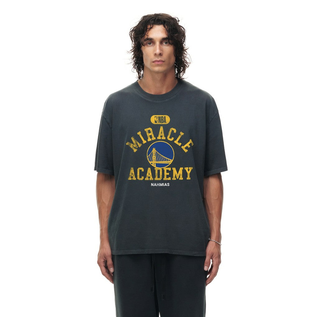 Golden State Warriors Unisex Miracle Academy x NBA Collection Vintage Boxy T-shirt sale Discount