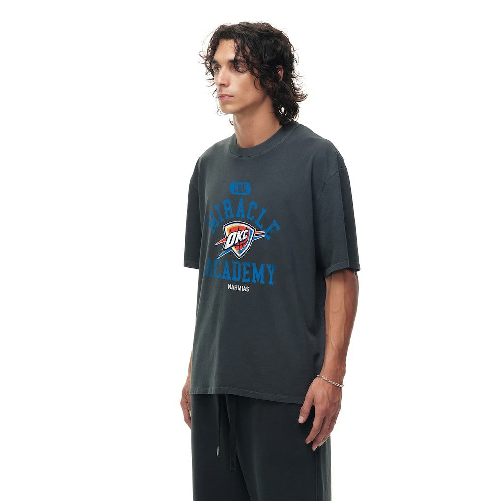 Oklahoma City Thunder Unisex Miracle Academy x NBA Collection Vintage Boxy T-shirt On Sale