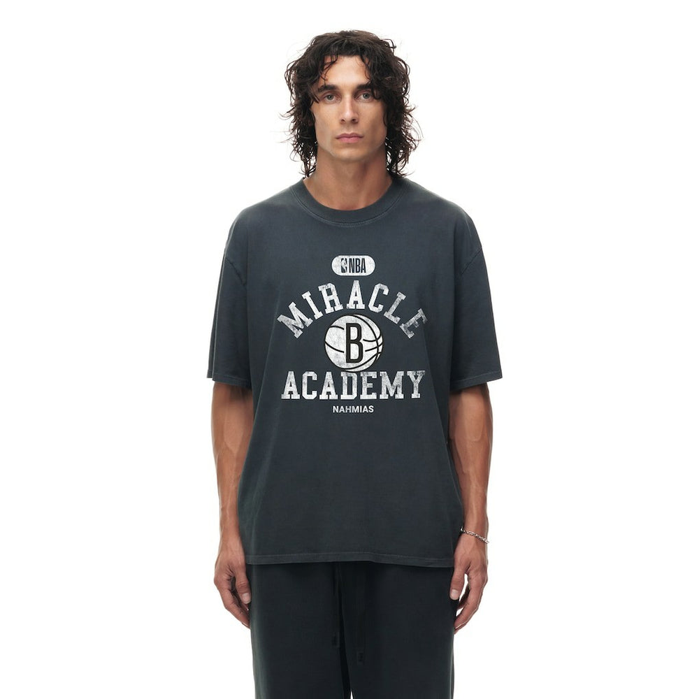 Brooklyn Nets Unisex Miracle Academy x NBA Collection Vintage Boxy T-shirt Online