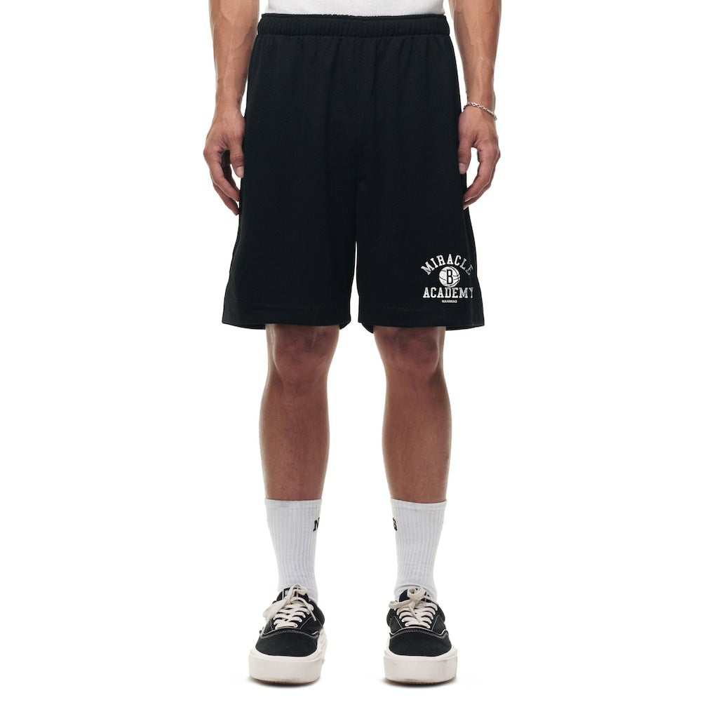 Brooklyn Nets Unisex Miracle Academy x NBA Collection Baggy Mesh P.E. Shorts New