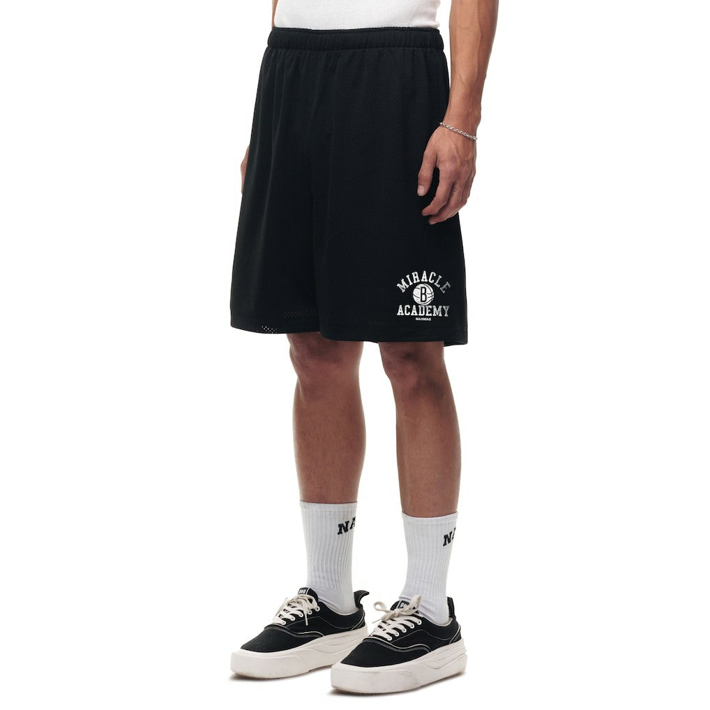 Brooklyn Nets Unisex Miracle Academy x NBA Collection Baggy Mesh P.E. Shorts New