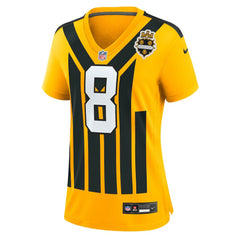 Pittsburgh Steelers Nike Aaron Rodgers  Women's Alternate 1933 Throwback Game Jersey