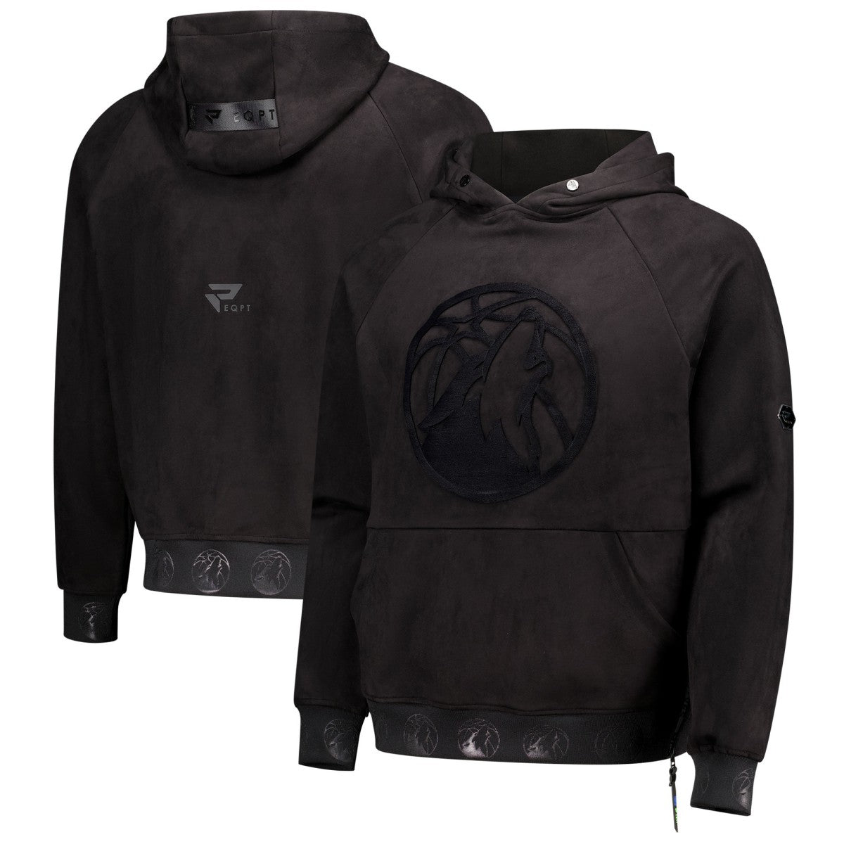 Minnesota Timberwolves Protege Eco-Friendly Functional Suede Fashion Tonal Hoodie On Sale