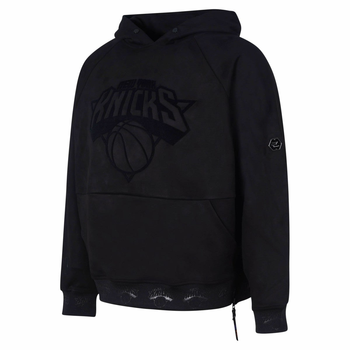 New York Knicks Protege Eco-Friendly Functional Suede Fashion Tonal Hoodie Discount