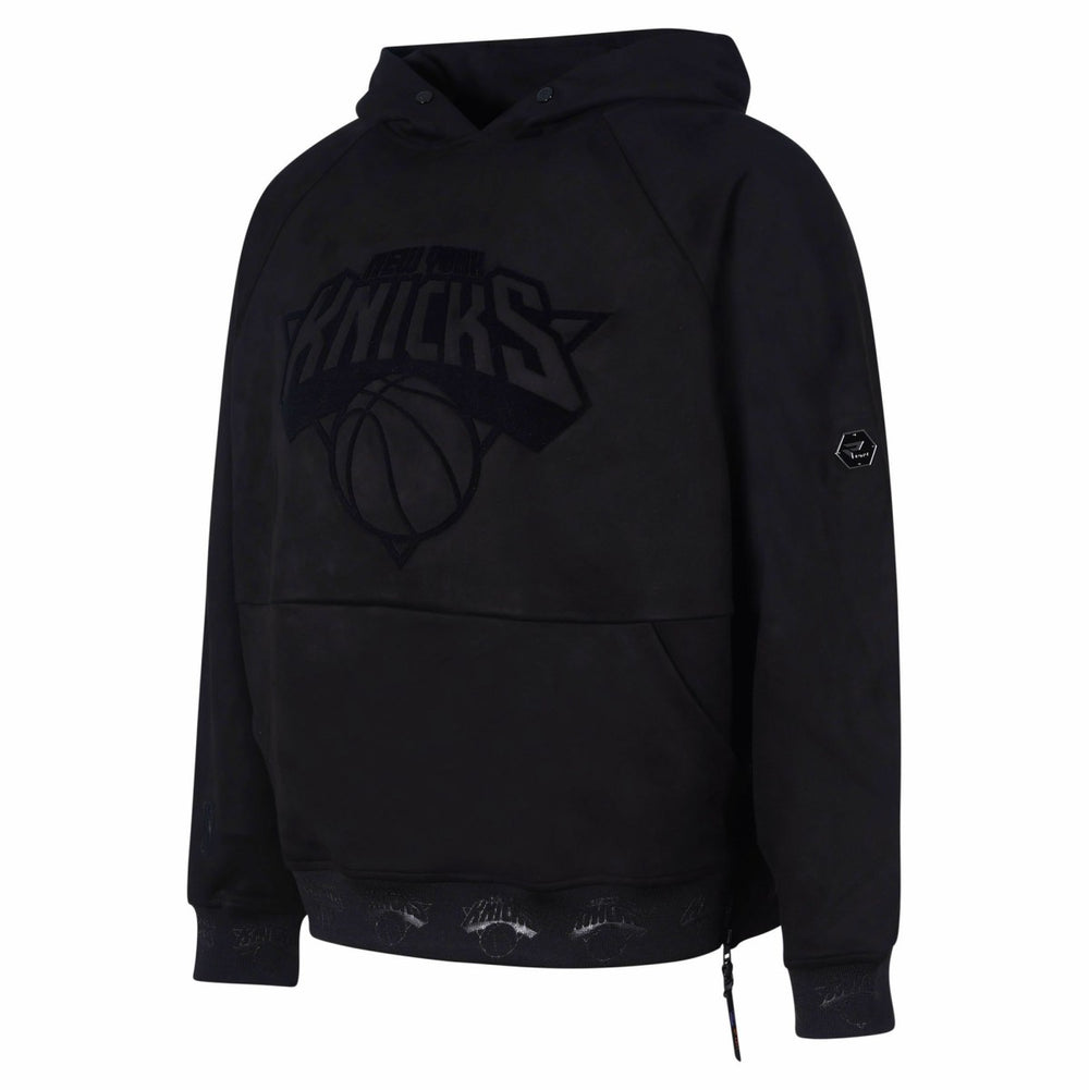 New York Knicks Protege Eco-Friendly Functional Suede Fashion Tonal Hoodie Discount