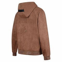 Los Angeles Lakers Protege Eco-Friendly Functional Suede Fashion Tonal Hoodie Online