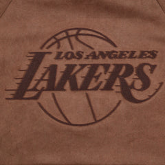 Los Angeles Lakers Protege Eco-Friendly Functional Suede Fashion Tonal Hoodie Online