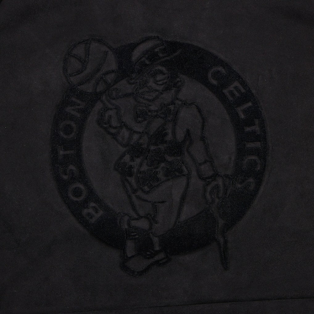 Boston Celtics Protege Eco-Friendly Functional Suede Fashion Tonal Hoodie Online