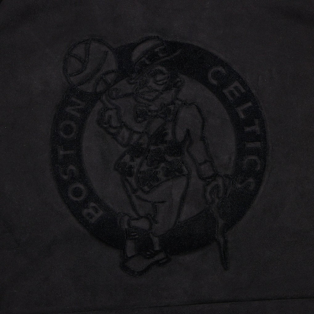 Boston Celtics Protege Eco-Friendly Functional Suede Fashion Tonal Hoodie Online