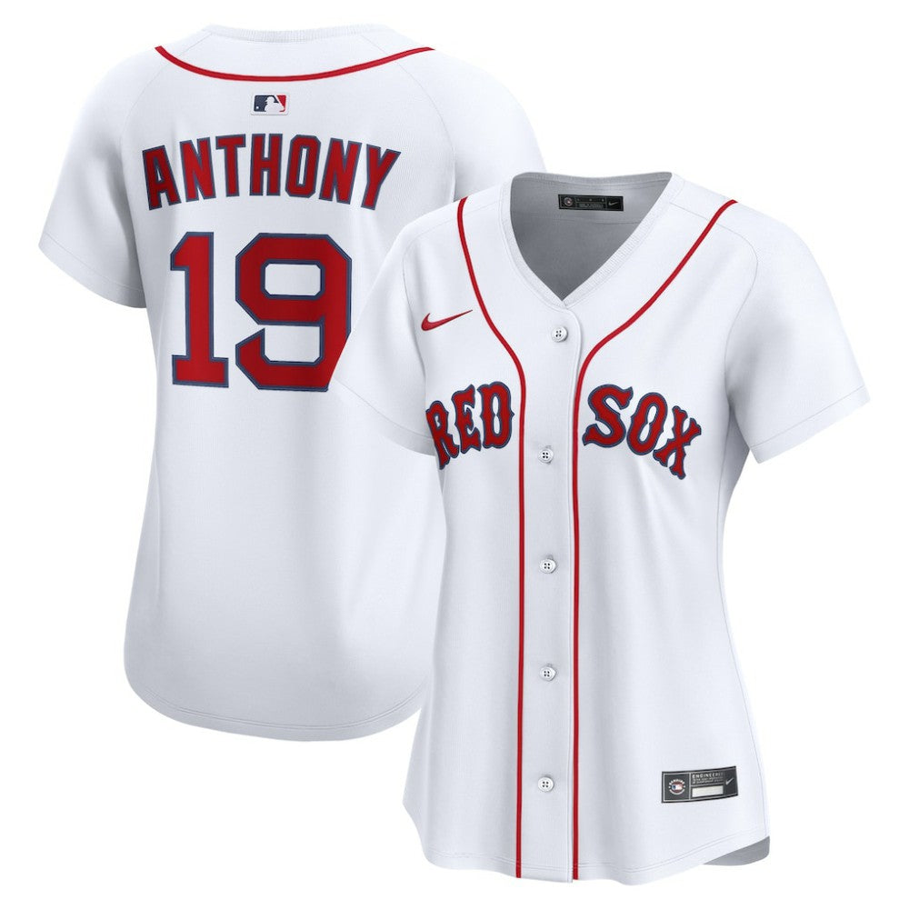 Roman Anthony Boston Red Sox Nike Women's Home Limited Player Jersey | MLB Online